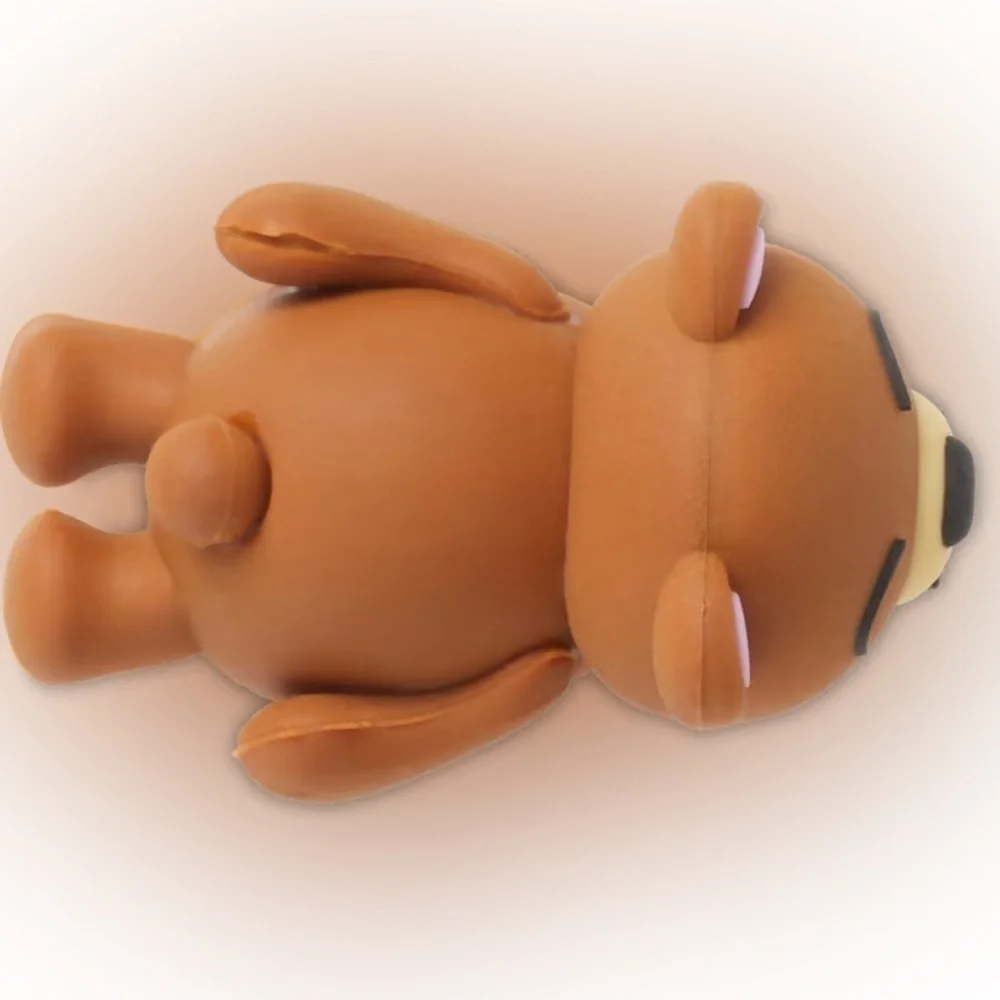 CROCS 3D brown bear on a tummy jibbitz